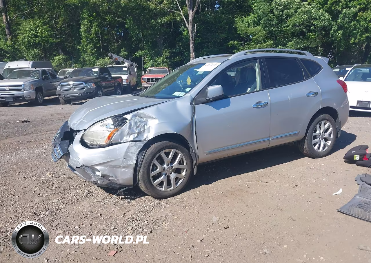 2011 Nissan Rogue Sv VIN:JN8AS5MV2BW689786 - 2