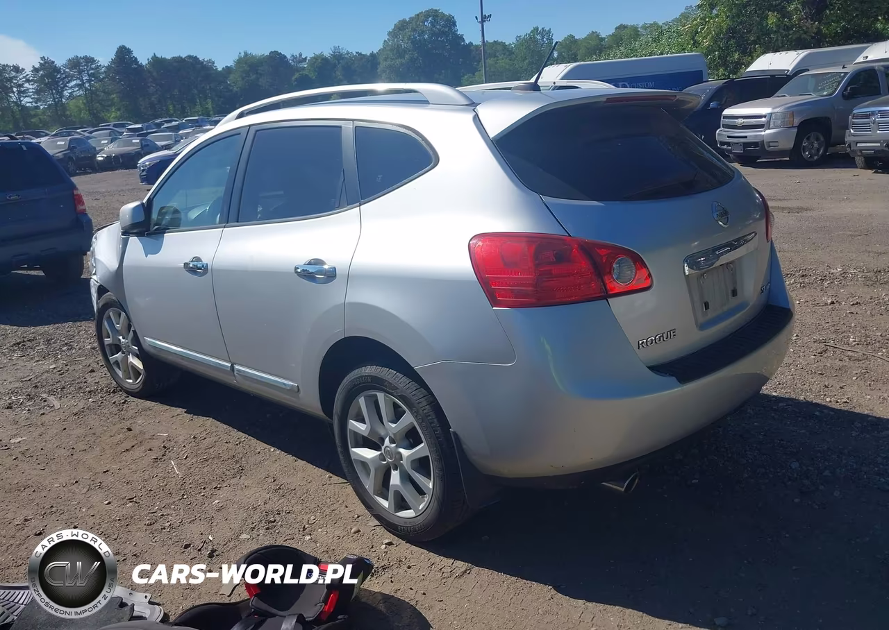 2011 Nissan Rogue Sv VIN:JN8AS5MV2BW689786 - 3