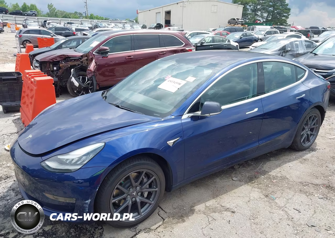 2018 Tesla Model 3 Long Range-Mid Range VIN:5YJ3E1EA5JF124810 - 2