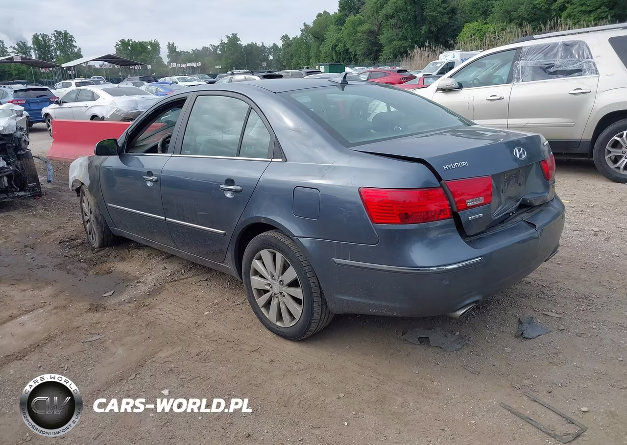 2009 Hyundai Sonata Limited V6 VIN:5NPEU46F29H422932 - 3