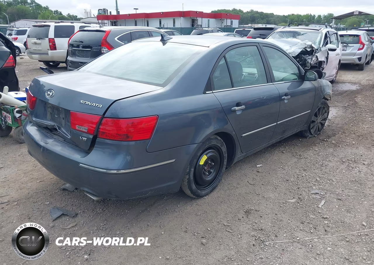 2009 Hyundai Sonata Limited V6 VIN:5NPEU46F29H422932 - 4