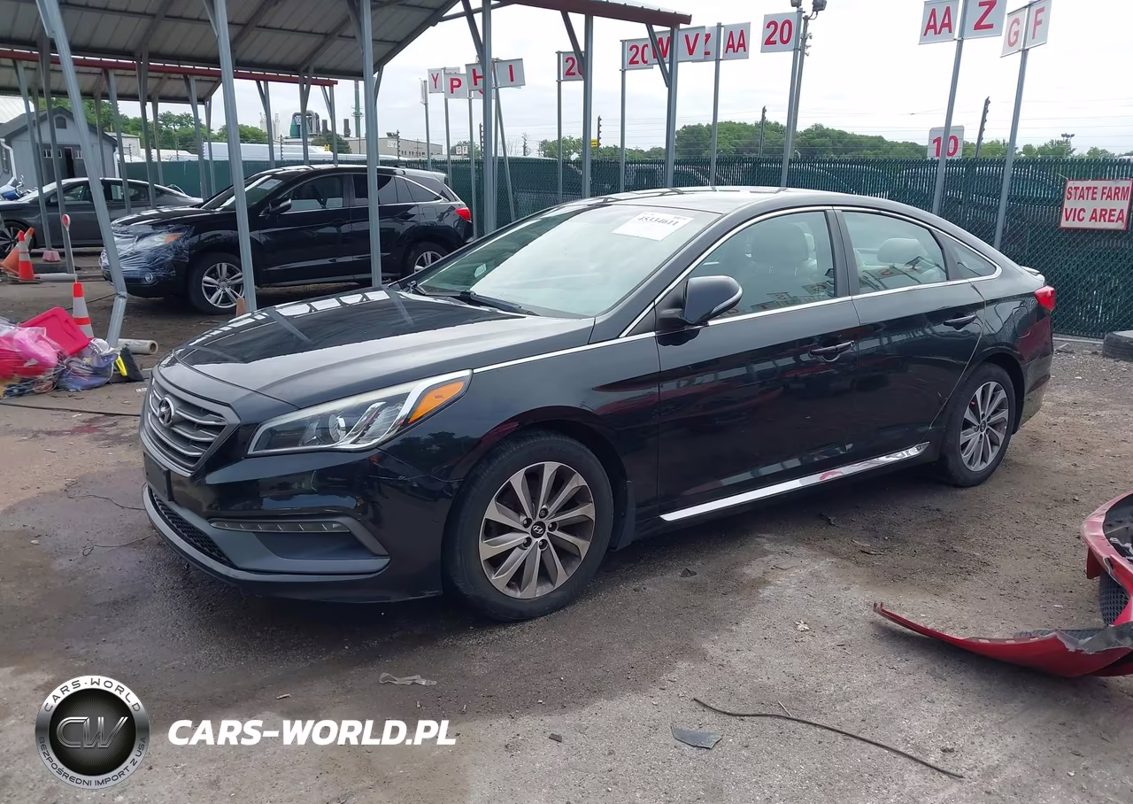 2016 Hyundai Sonata Sport VIN:5NPE34AF8GH423591 - 2