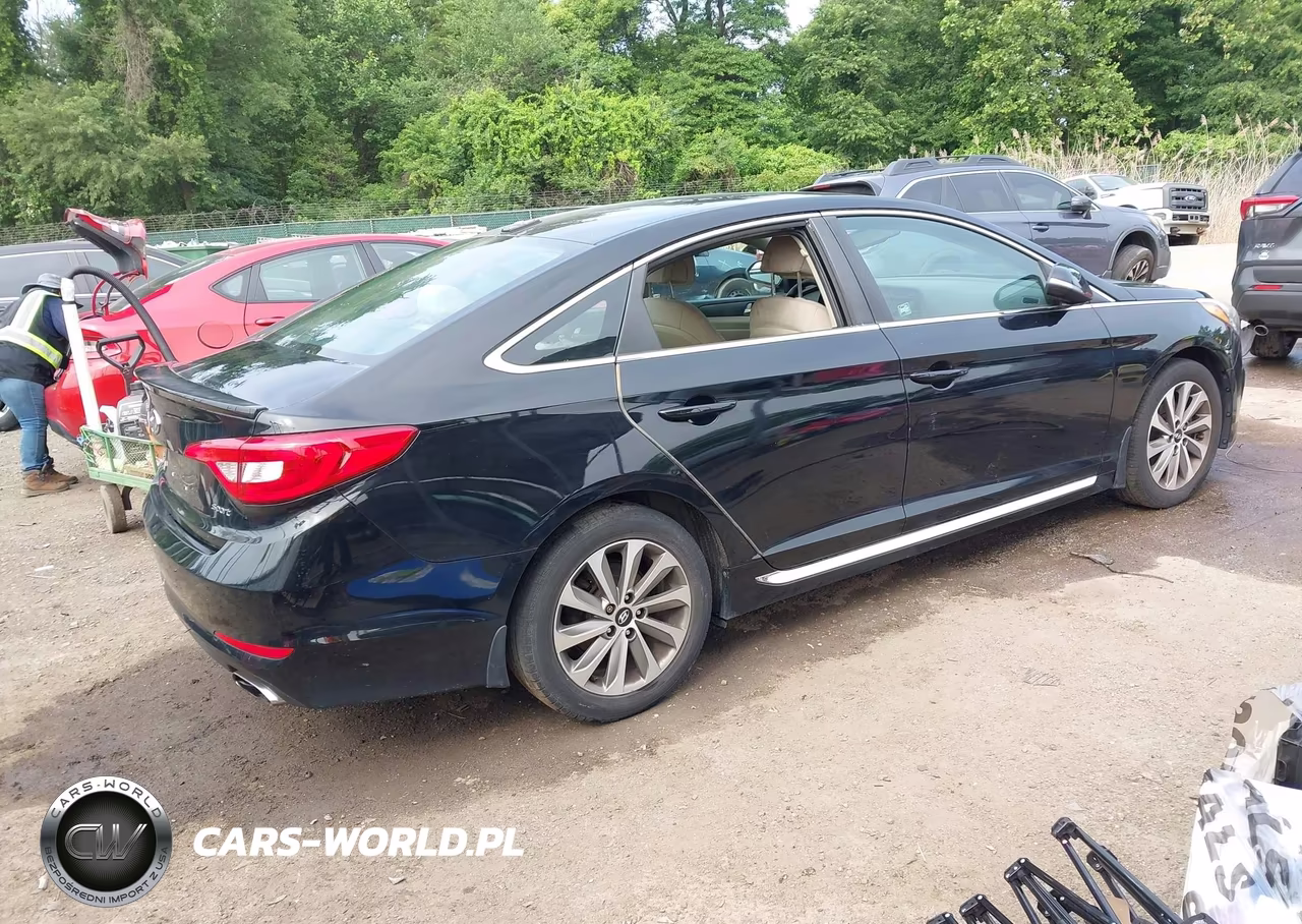 2016 Hyundai Sonata Sport VIN:5NPE34AF8GH423591 - 4