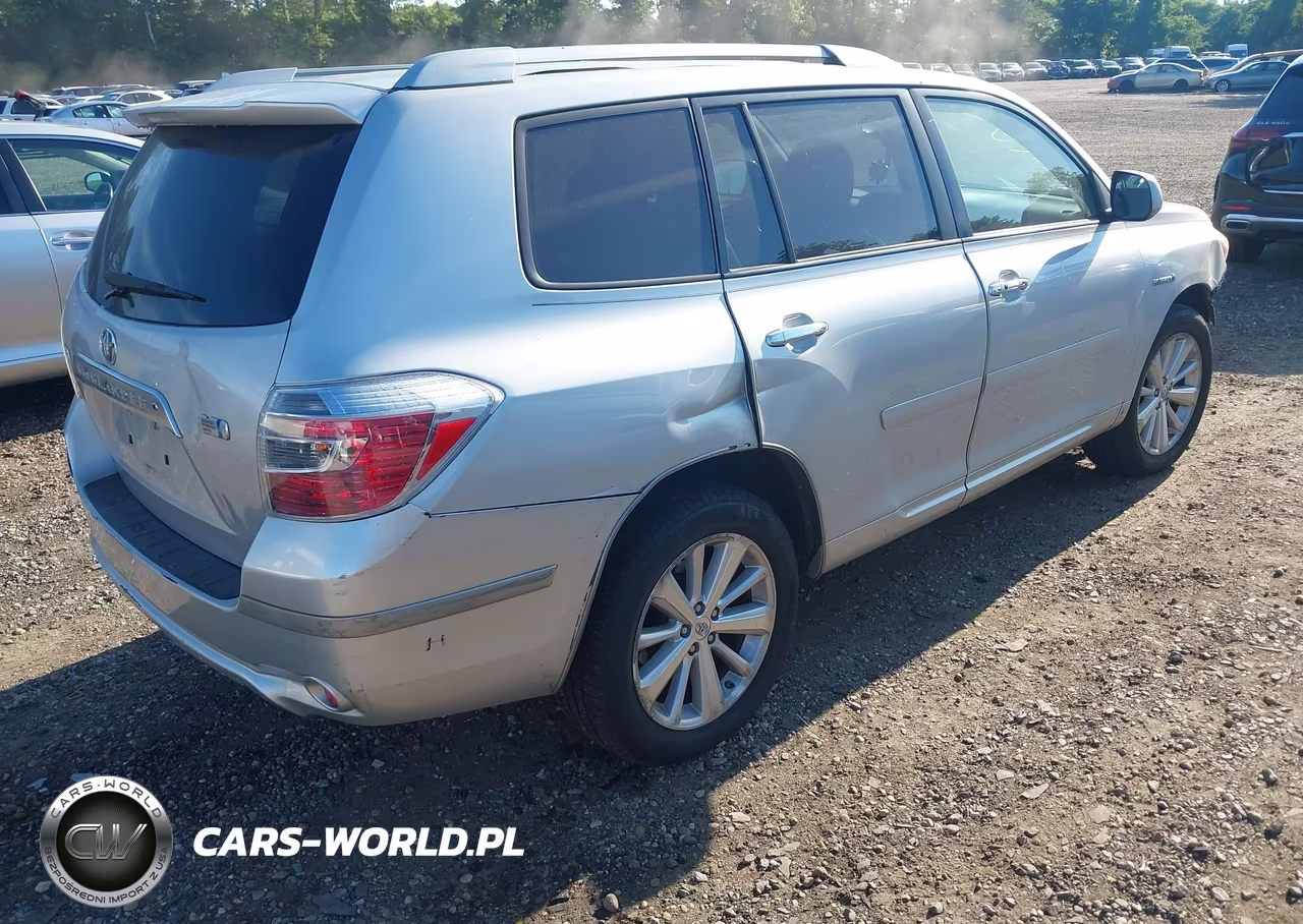2008 Toyota Highlander Hybrid VIN:JTEEW41AX82011313 - 4