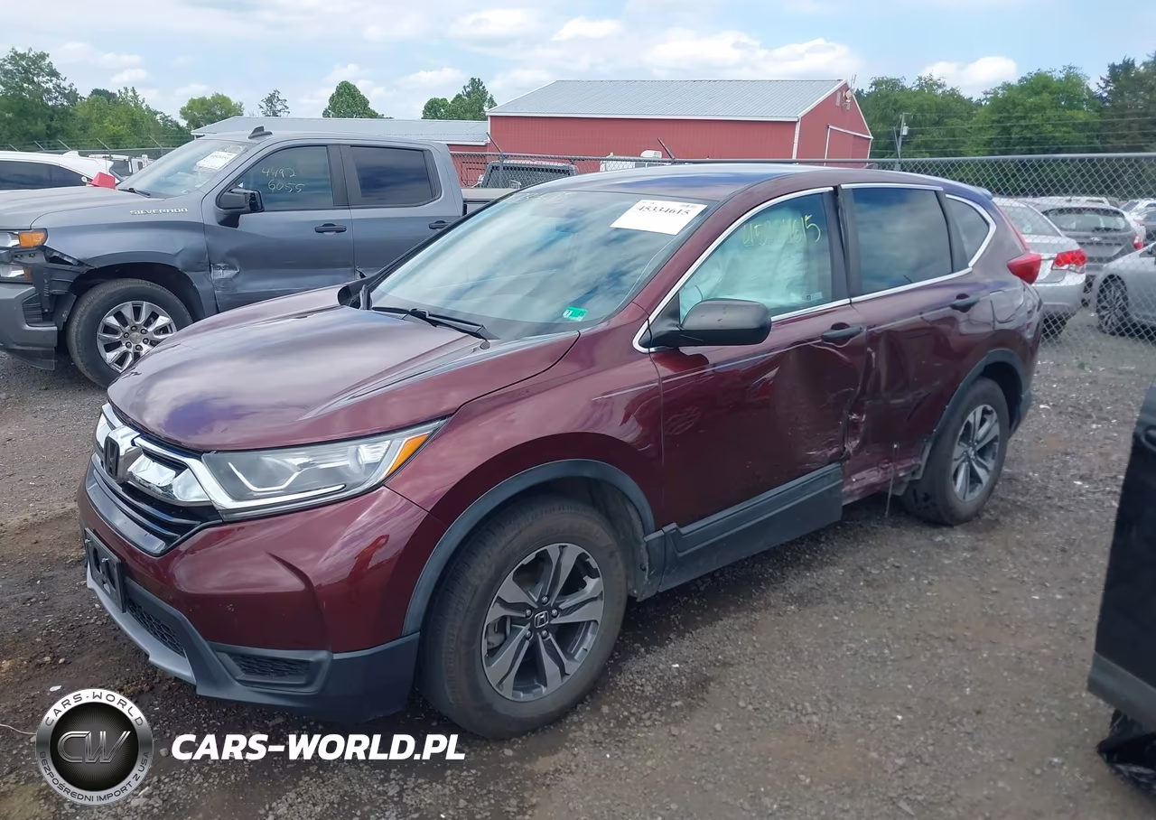 2019 Honda Cr-V Lx VIN:2HKRW5H31KH416792 - 2