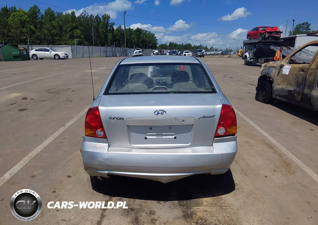 2003 Hyundai Accent Gl VIN:KMHCG45C73U459537 - 17