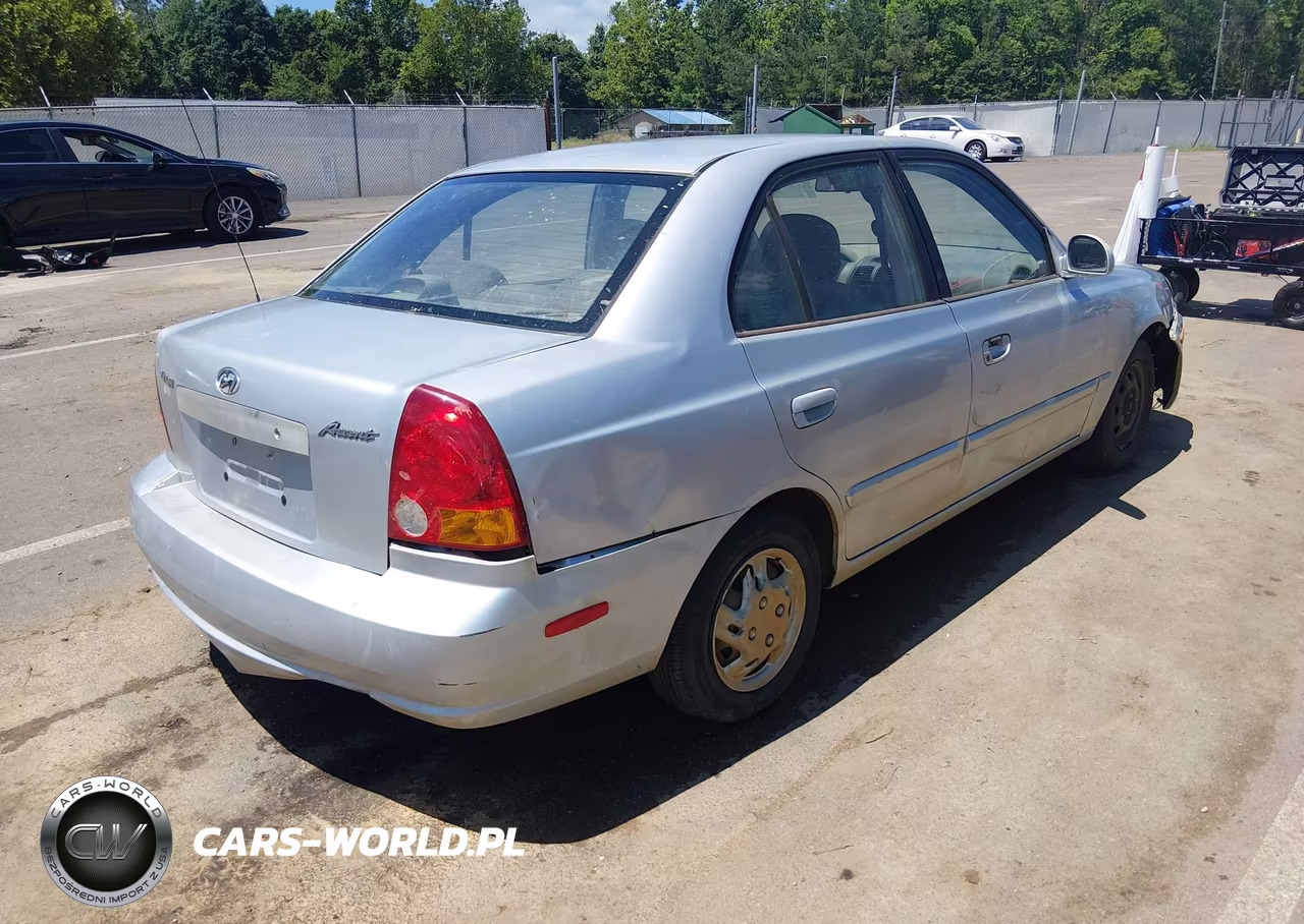 2003 Hyundai Accent Gl VIN:KMHCG45C73U459537 - 4