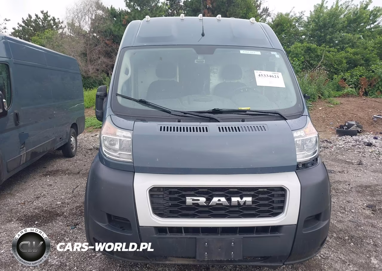 2019 Ram Promaster 3500 Cargo Van High Roof 159 Wb Ext VIN:3C6URVJG4KE555387 - 11