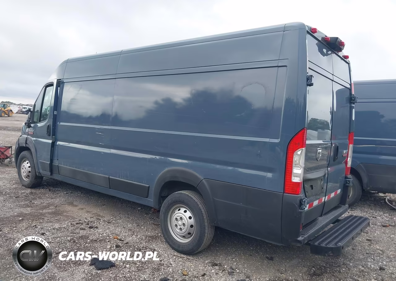 2019 Ram Promaster 3500 Cargo Van High Roof 159 Wb Ext VIN:3C6URVJG4KE555387 - 3