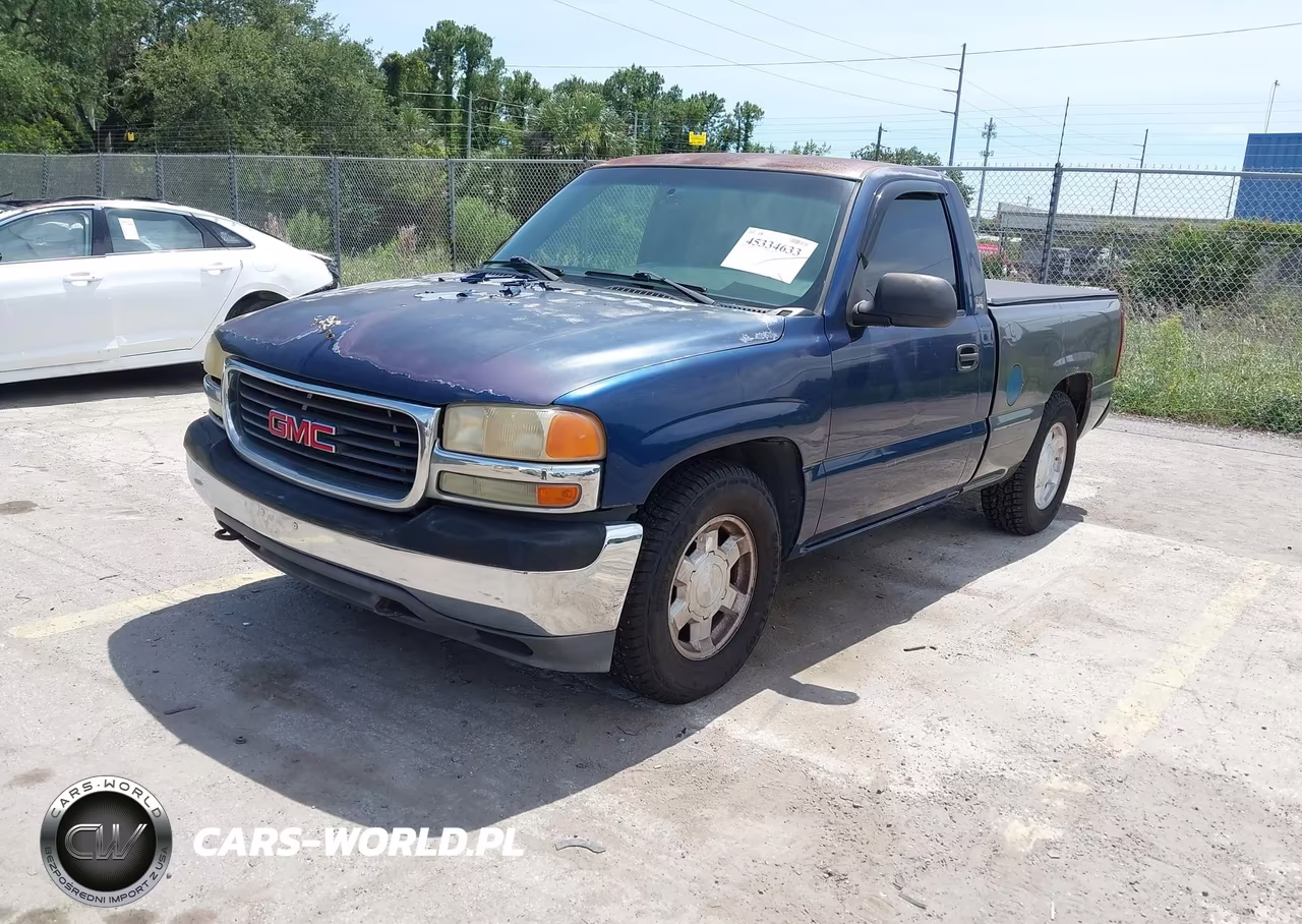 2001 GMC Sierra 1500 Sl VIN:1GTEC14W21Z325604 - 2
