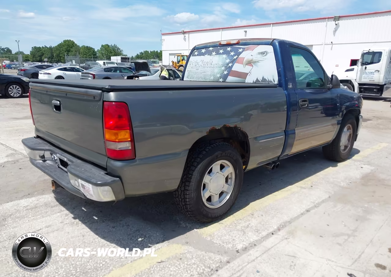 2001 GMC Sierra 1500 Sl VIN:1GTEC14W21Z325604 - 4