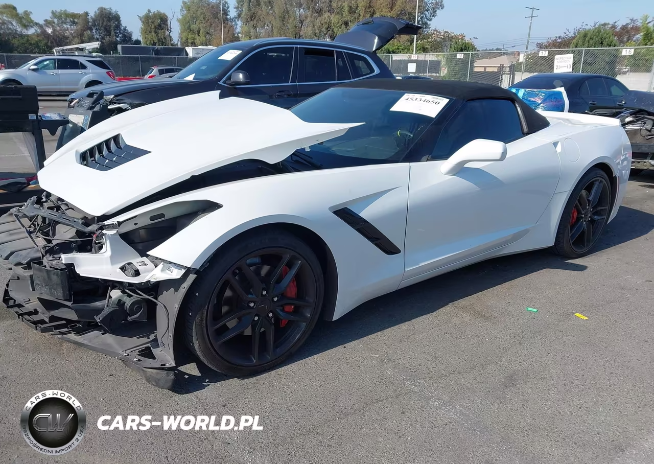 2017 Chevrolet Corvette Stingray Z51 VIN:1G1YK3D76H5116008 - 2
