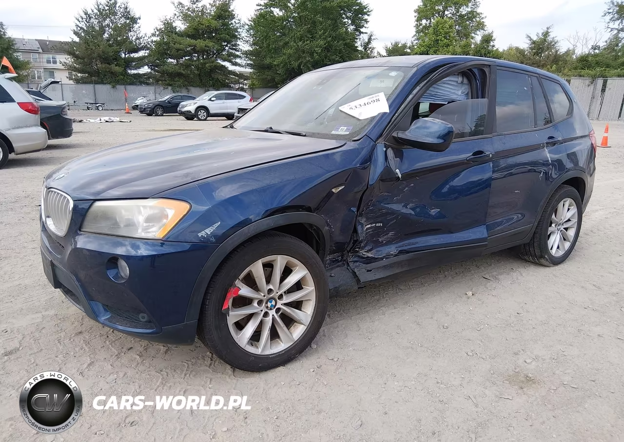 2013 BMW X3 xDrive28I VIN:5UXWX9C54D0D05770 - 2