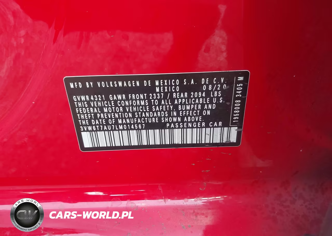 2020 Volkswagen Golf Gti 2.0T Autobahn-2.0T S-2.0T Se VIN:3VW6T7AU7LM014567 - 9