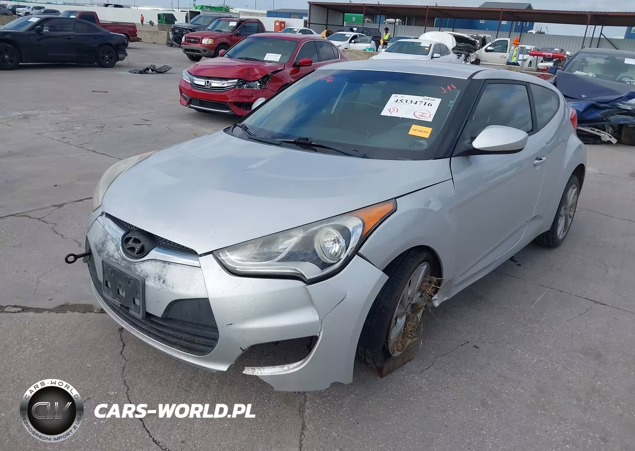 2016 Hyundai Veloster VIN:KMHTC6AD6GU297816 - 2