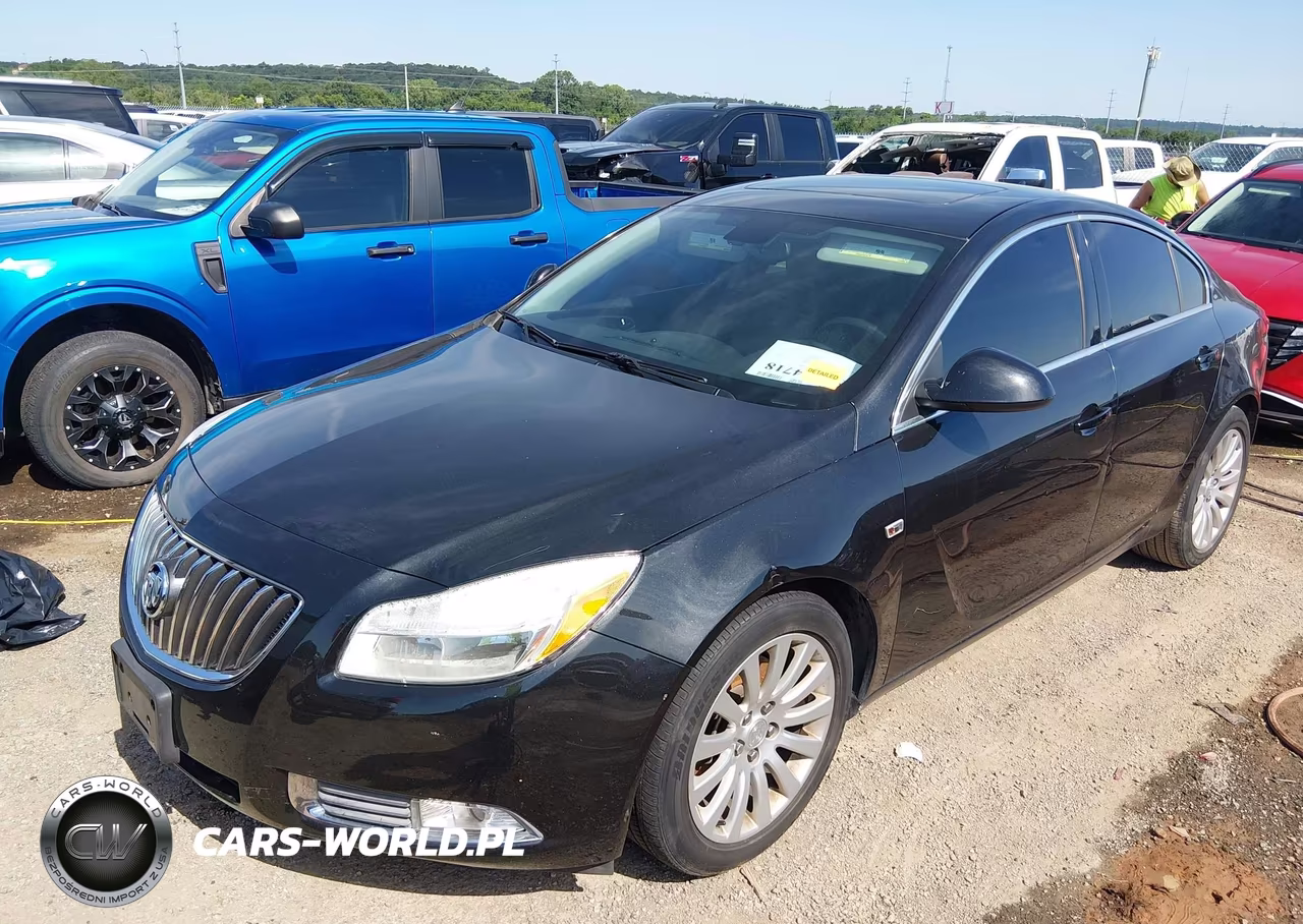 2011 Buick Regal Cxl Turbo Russelsheim VIN:W04GW5EV3B1132286 - 2