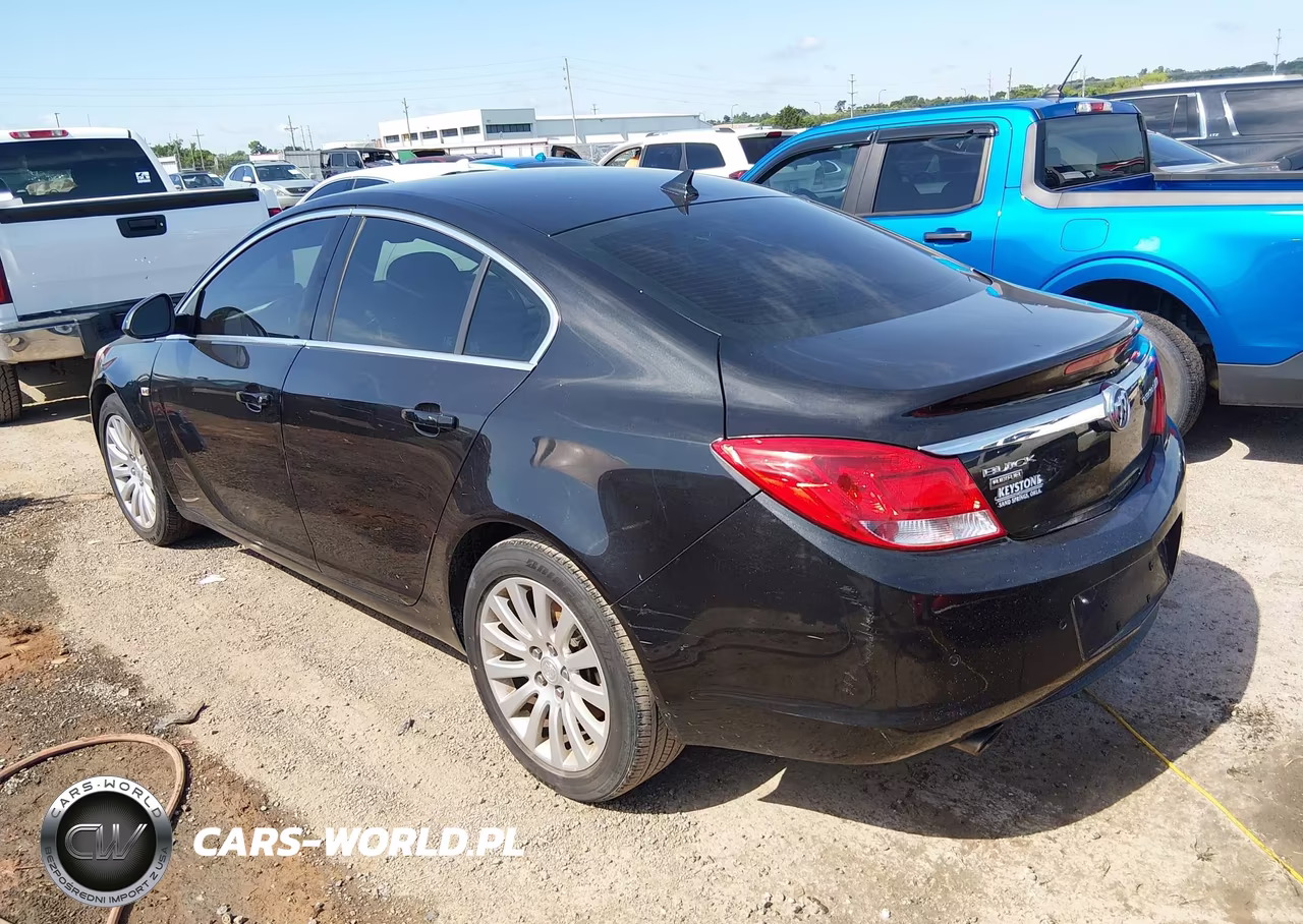 2011 Buick Regal Cxl Turbo Russelsheim VIN:W04GW5EV3B1132286 - 3