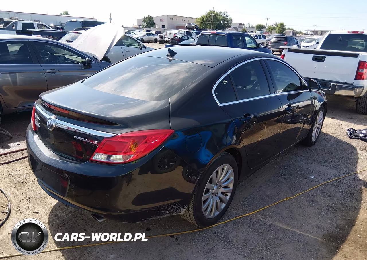 2011 Buick Regal Cxl Turbo Russelsheim VIN:W04GW5EV3B1132286 - 4