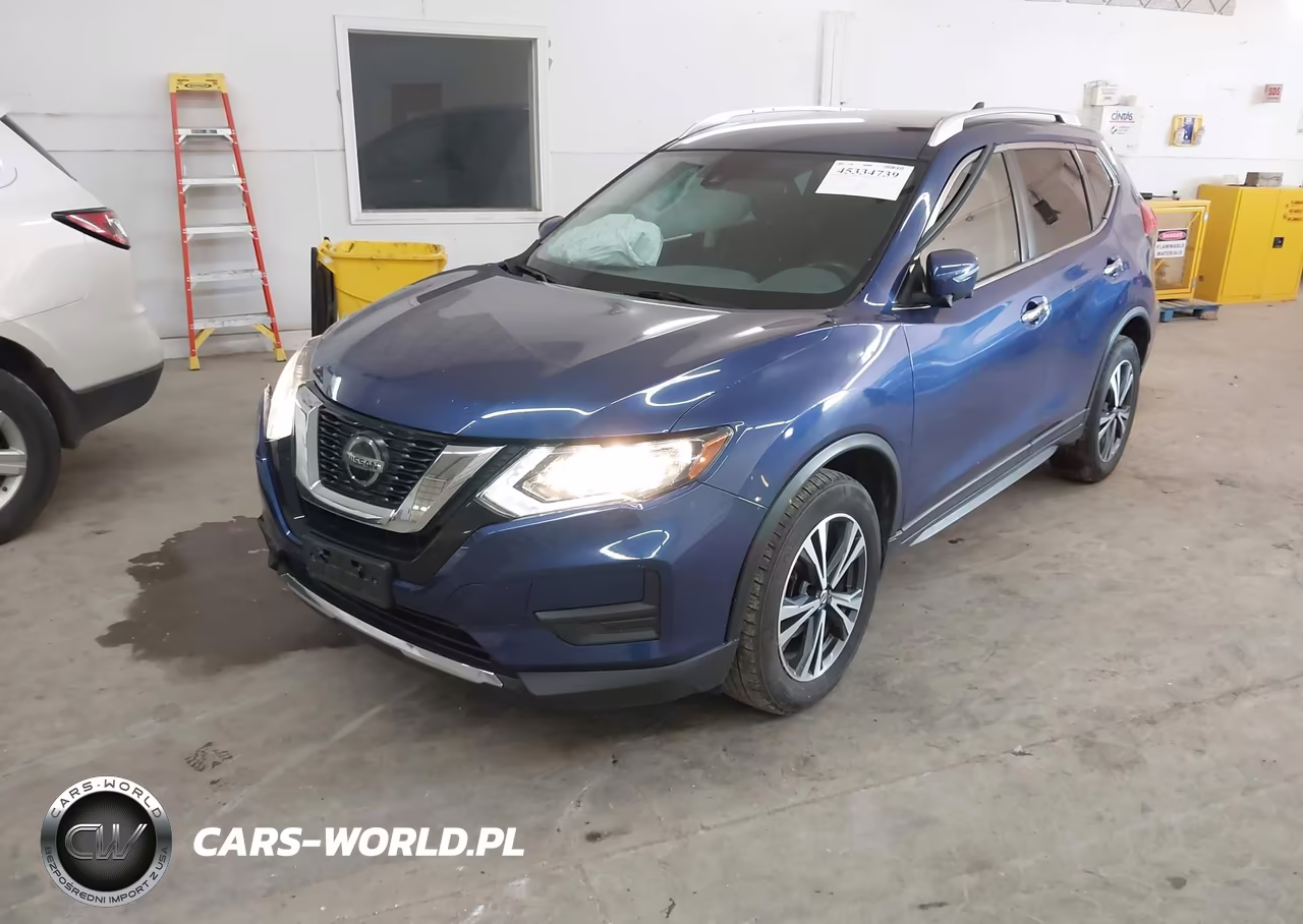 2019 Nissan Rogue Sv VIN:JN8AT2MVXKW377744 - 2