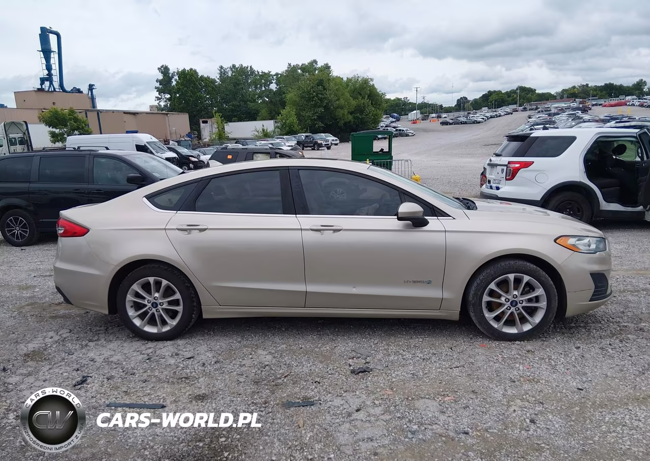 2019 Ford Fusion Hybrid Se VIN:3FA6P0LU7KR119953 - 14