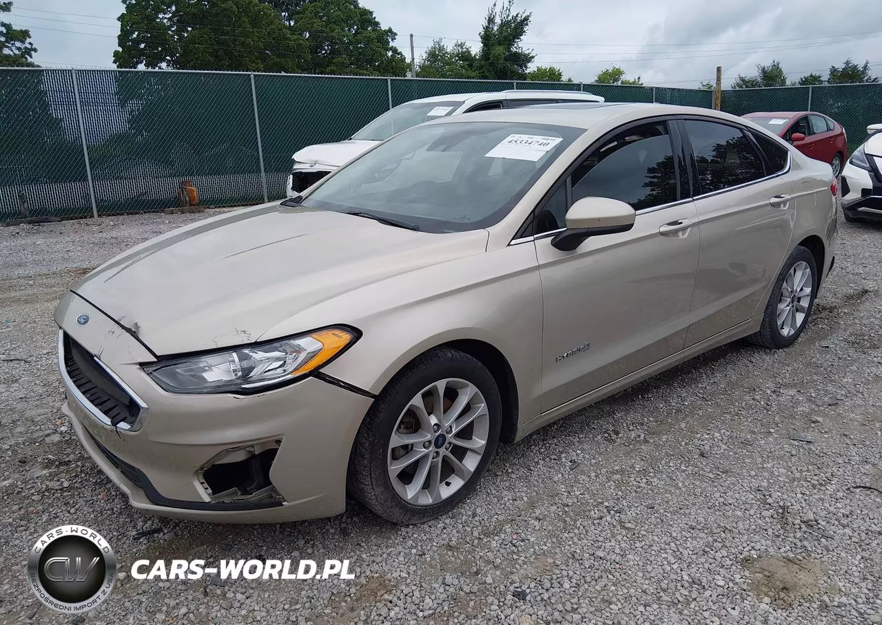 2019 Ford Fusion Hybrid Se VIN:3FA6P0LU7KR119953 - 2