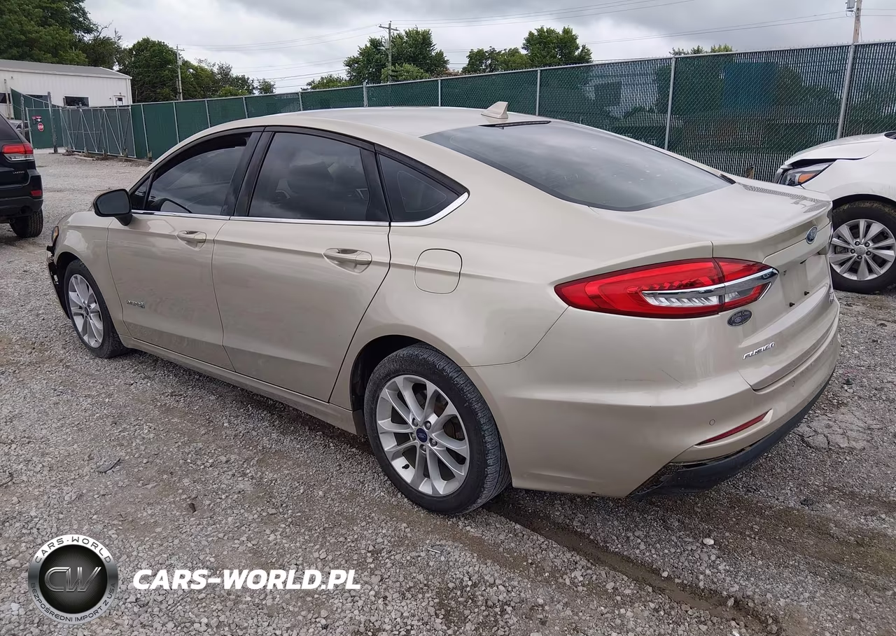 2019 Ford Fusion Hybrid Se VIN:3FA6P0LU7KR119953 - 3