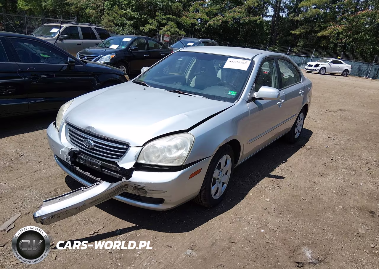 2007 Kia Optima Lx VIN:KNAGE123675122496 - 2