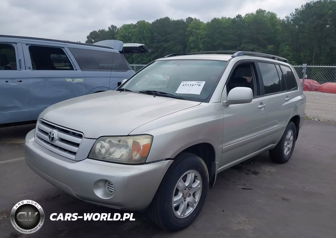 2004 Toyota Highlander VIN:JTEHD21AX40029016 - 2