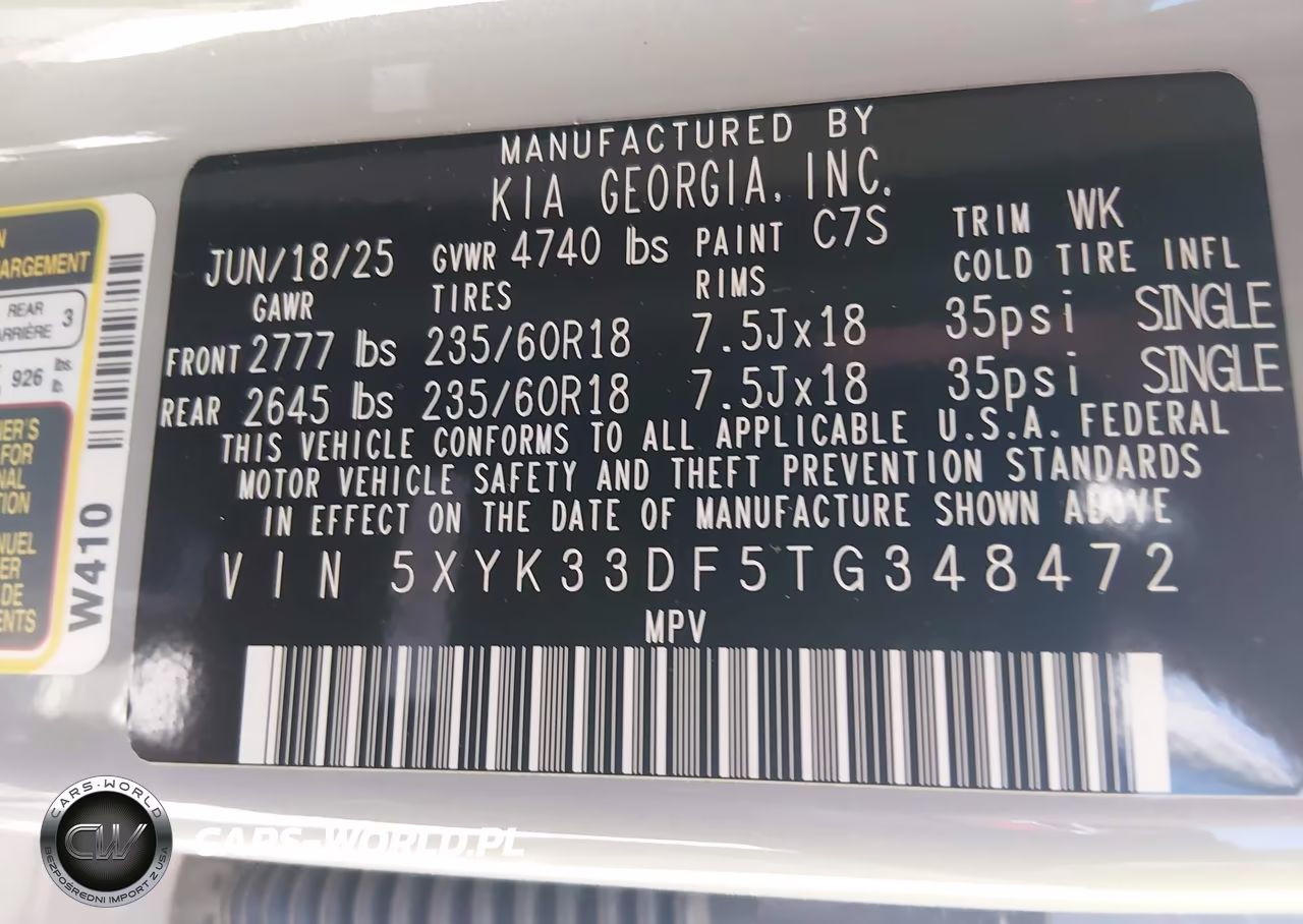 2026 Kia Sportage Ex VIN:5XYK33DF5TG348472 - 9