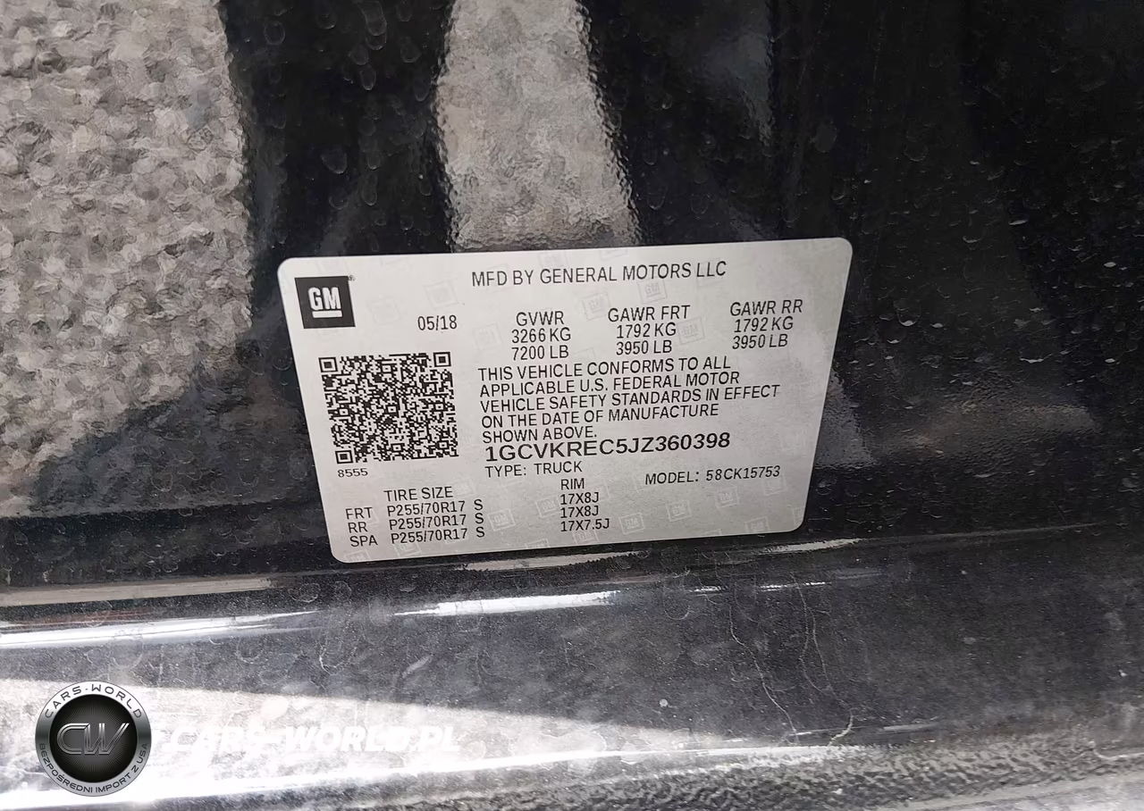 2018 Chevrolet Silverado 1500 Lt VIN:1GCVKREC5JZ360398 - 9