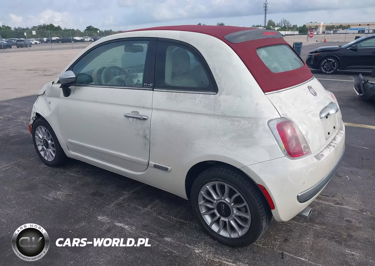2013 Fiat 500C Lounge VIN:3C3CFFER4DT748446 - 3