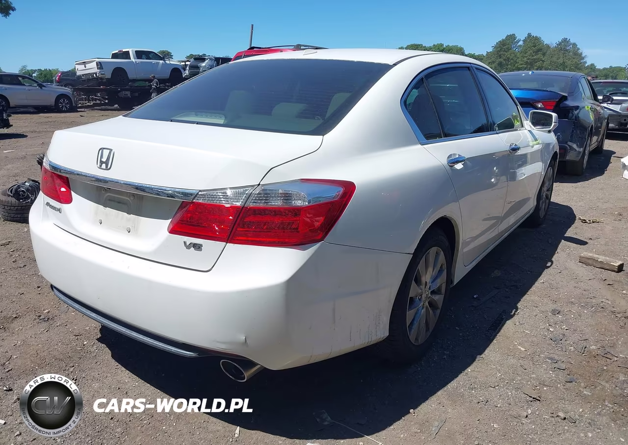 2014 Honda Accord Ex-L V-6 VIN:1HGCR3F89EA009204 - 4