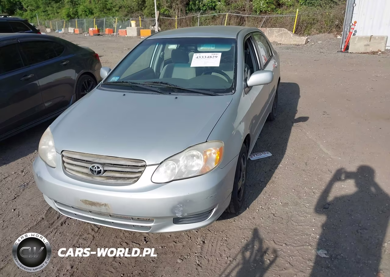 2003 Toyota Corolla Le VIN:2T1BR32E63C149015 - 2