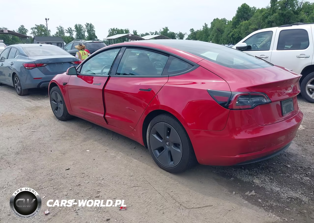 2022 Tesla Model 3 Long Range Dual Motor All-Wheel Drive VIN:5YJ3E1EB7NF204091 - 3