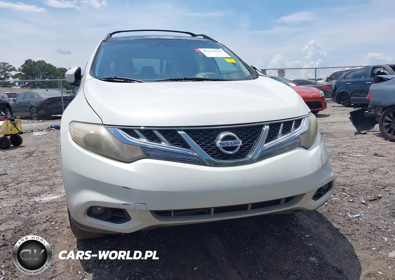 2011 Nissan Murano Sl VIN:JN8AZ1MU8BW052350 - 12