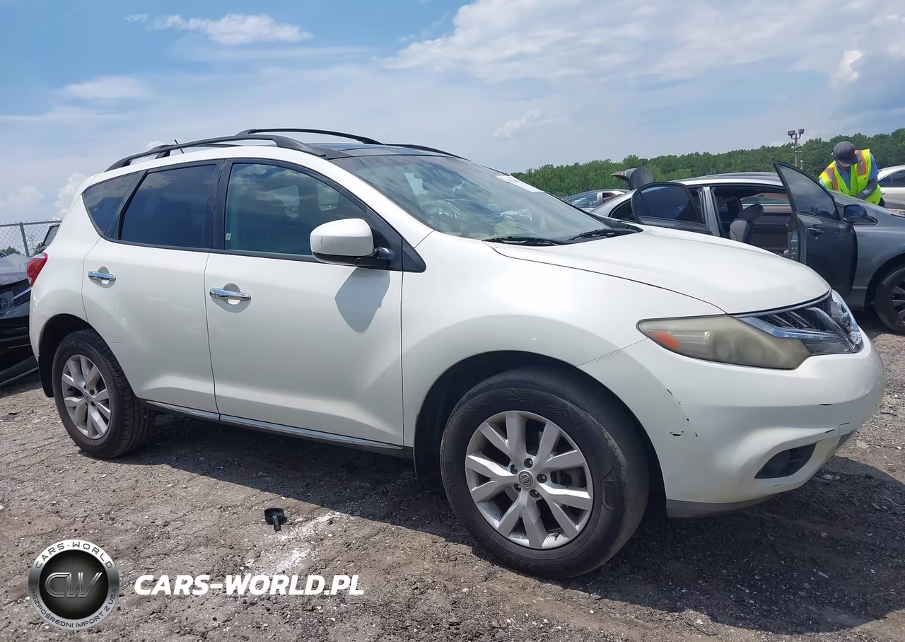 2011 Nissan Murano Sl VIN:JN8AZ1MU8BW052350 - 13