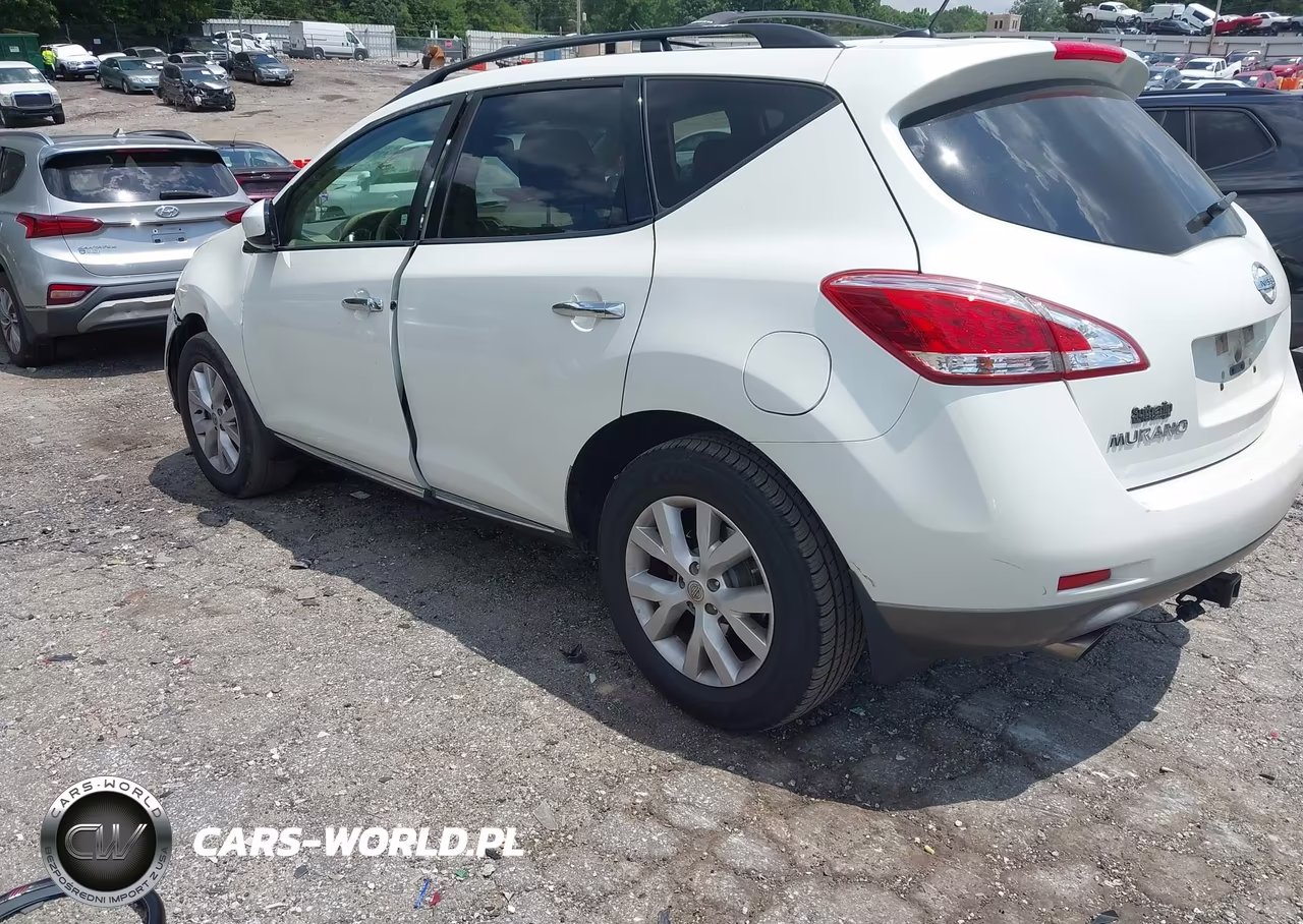 2011 Nissan Murano Sl VIN:JN8AZ1MU8BW052350 - 3