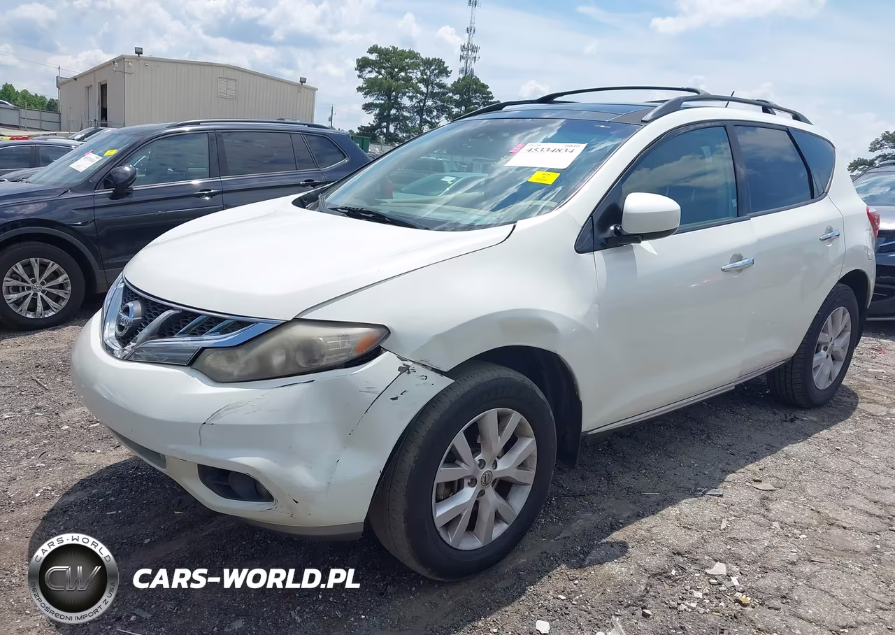 2011 Nissan Murano Sl VIN:JN8AZ1MU8BW052350 - 6