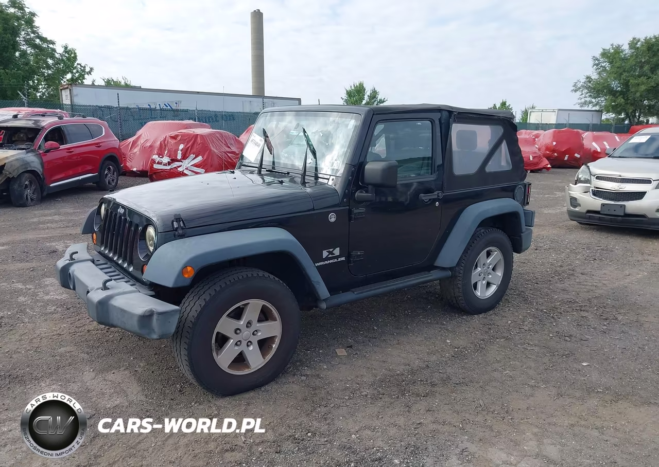 2008 Jeep Wrangler X VIN:1J4FA241X8L547593 - 2