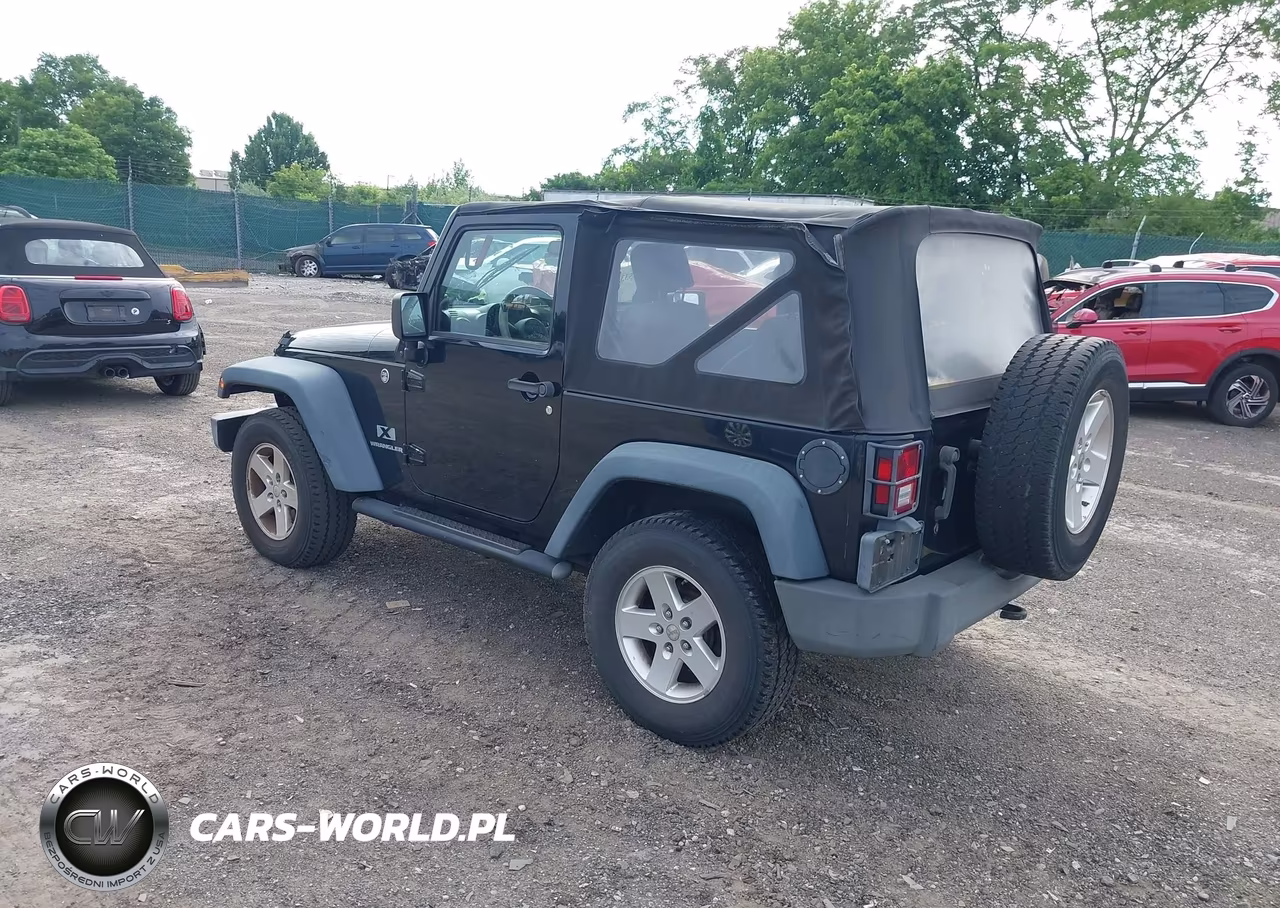 2008 Jeep Wrangler X VIN:1J4FA241X8L547593 - 3