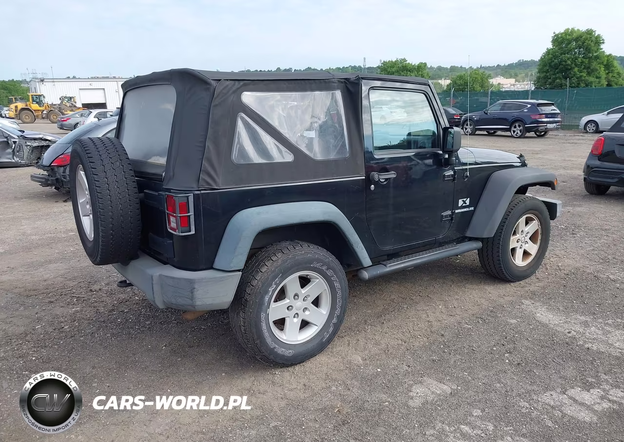 2008 Jeep Wrangler X VIN:1J4FA241X8L547593 - 4