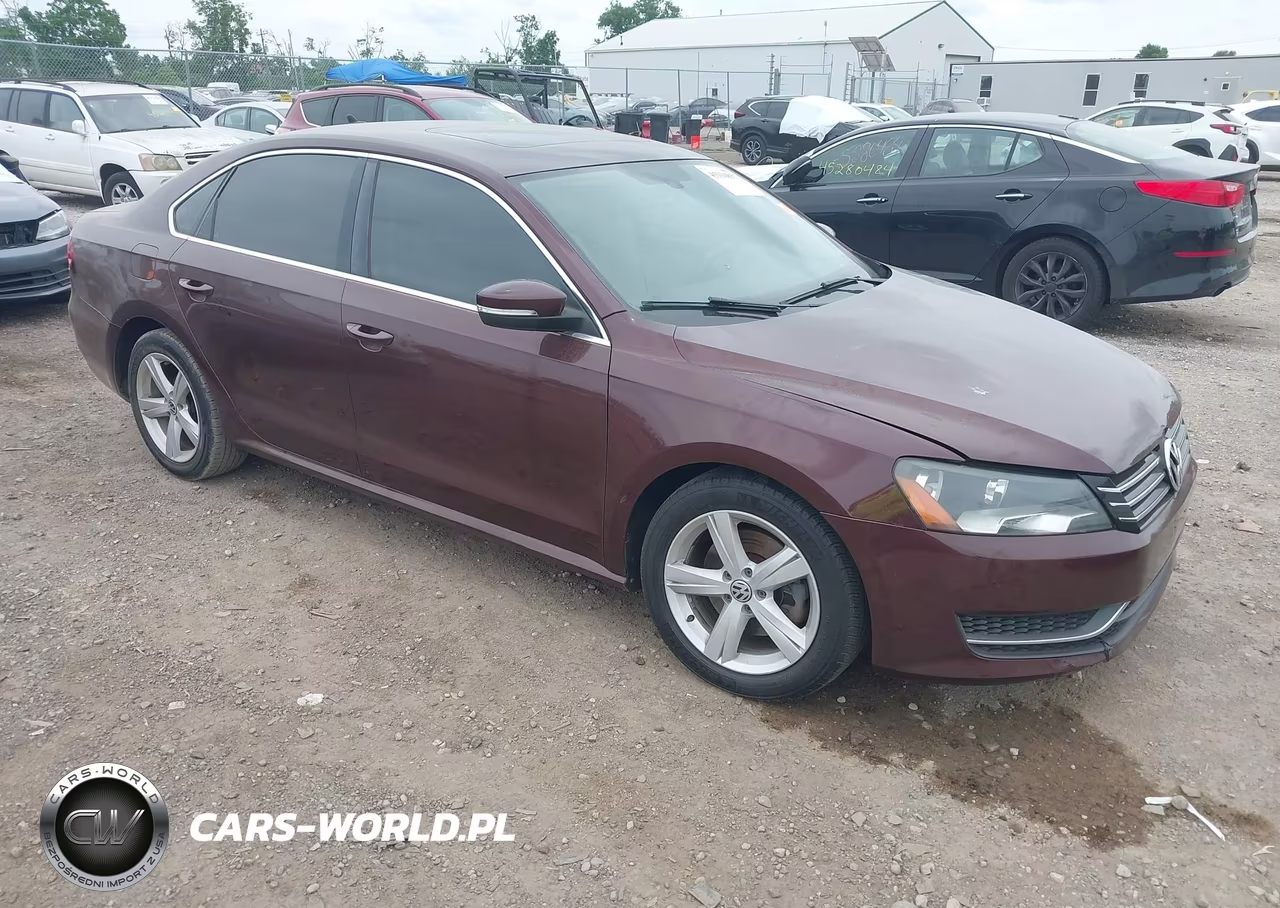 2013 Volkswagen Passat 2.5L Se – zdjęcie 1 z 11