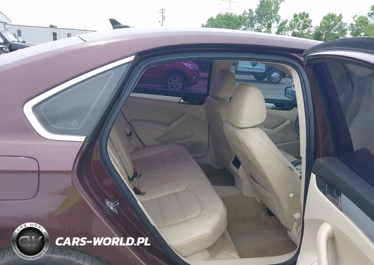 2013 Volkswagen Passat 2.5L Se VIN:1VWBP7A31DC035041 - 8