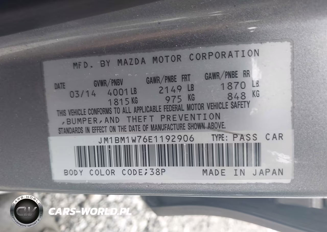 2014 Mazda Mazda3 I Grand Touring VIN:JM1BM1W76E1192906 - 9