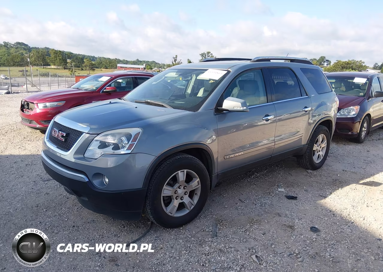 2008 GMC Acadia Slt-2 VIN:1GKER33738J137921 - 2