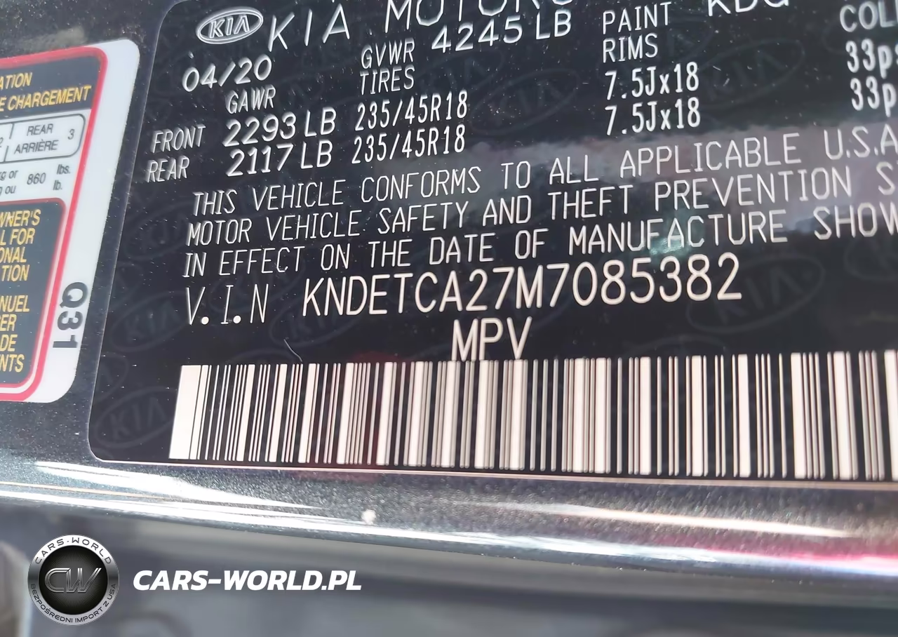 2021 Kia Seltos Sx Turbo VIN:KNDETCA27M7085382 - 9