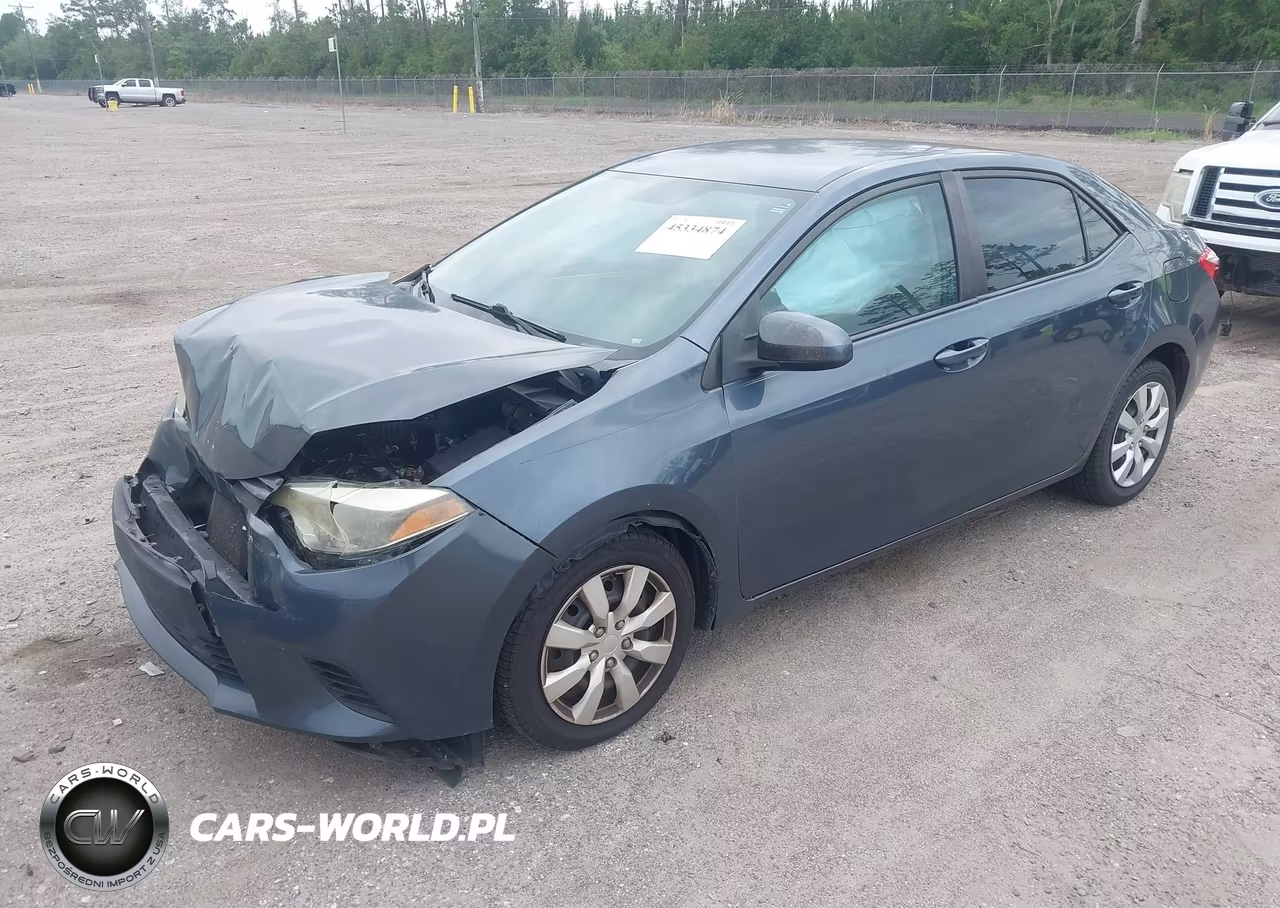 2016 Toyota Corolla Le VIN:2T1BURHE8GC505835 - 2