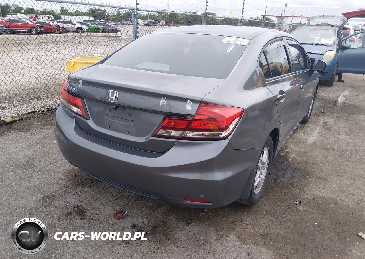 2015 Honda Civic Lx VIN:19XFB2F59FE088906 - 4