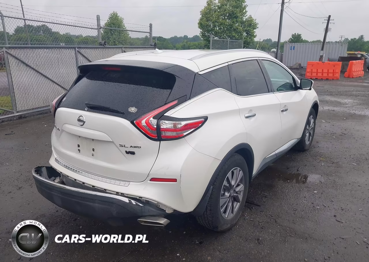 2015 Nissan Murano Sl VIN:5N1AZ2MH7FN219826 - 4