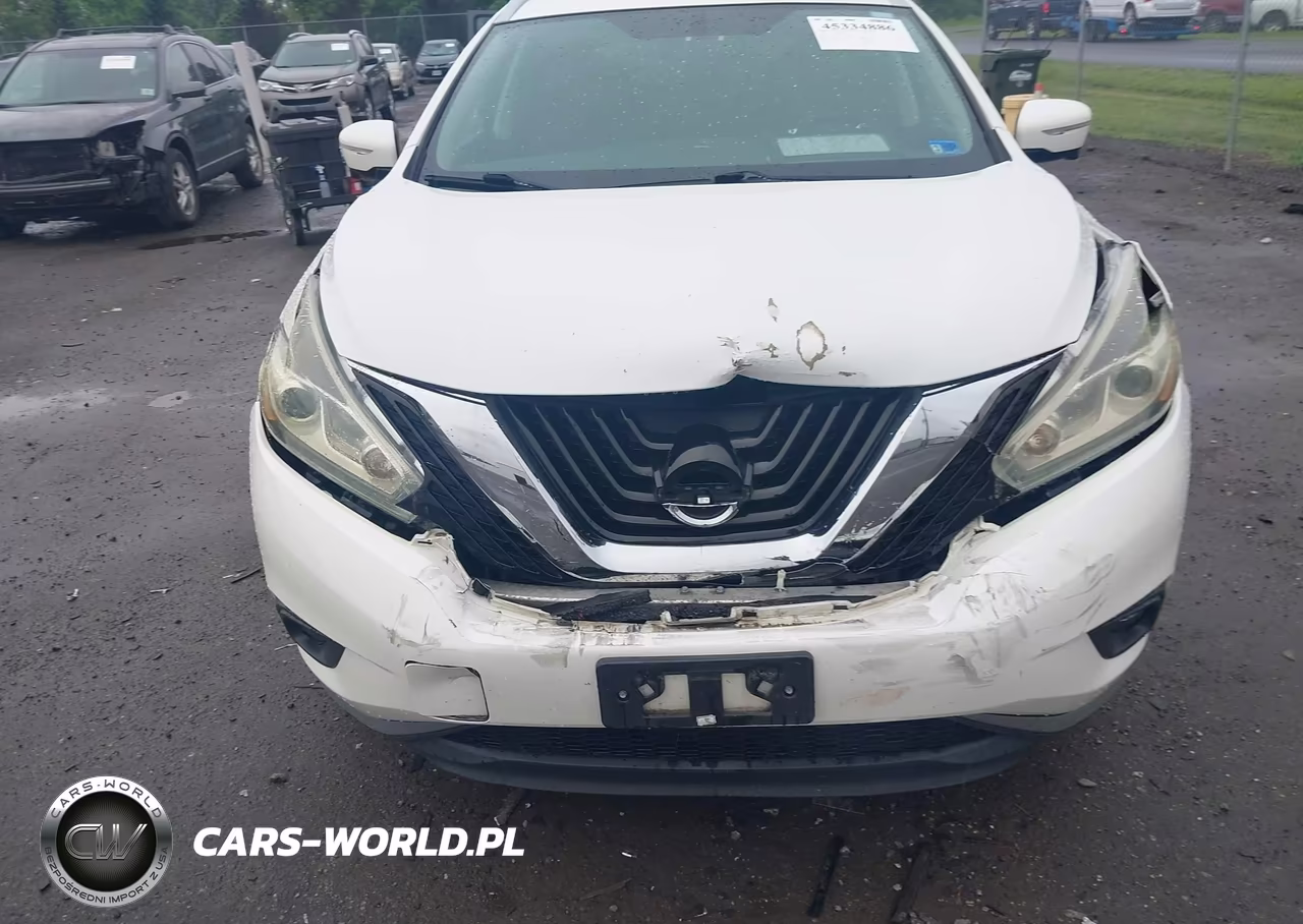 2015 Nissan Murano Sl VIN:5N1AZ2MH7FN219826 - 6